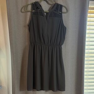 Maurices Charcoal gray dress- size M